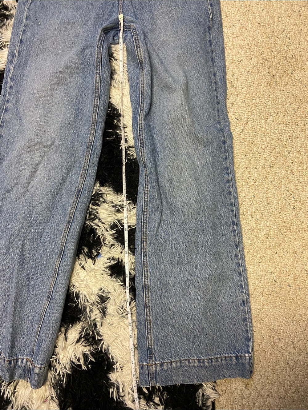 Dynamite Heidi Light Blue High-Rise Wide-Leg Jeans - Picture 6 of 6